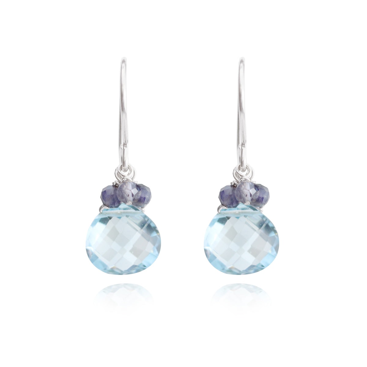 Dainty Gem Drop Earrings