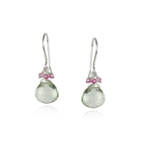 Dainty Gem Drop Earrings