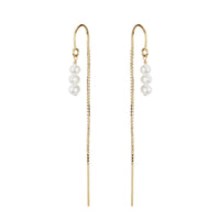 Pearl Threader Earrings