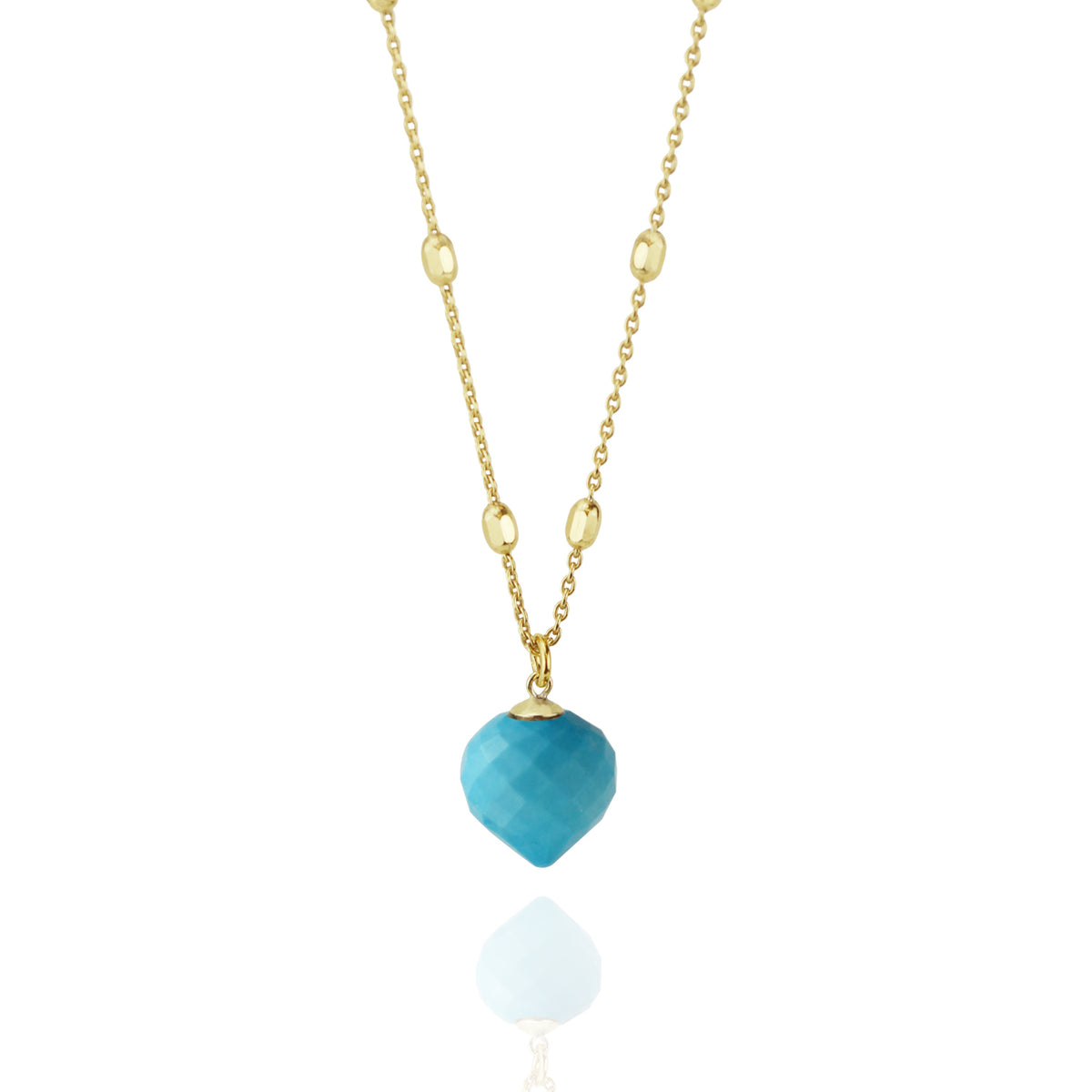 Minaret Pendant with Satellite Chain Necklace