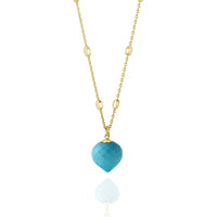 Minaret Pendant with Satellite Chain Necklace