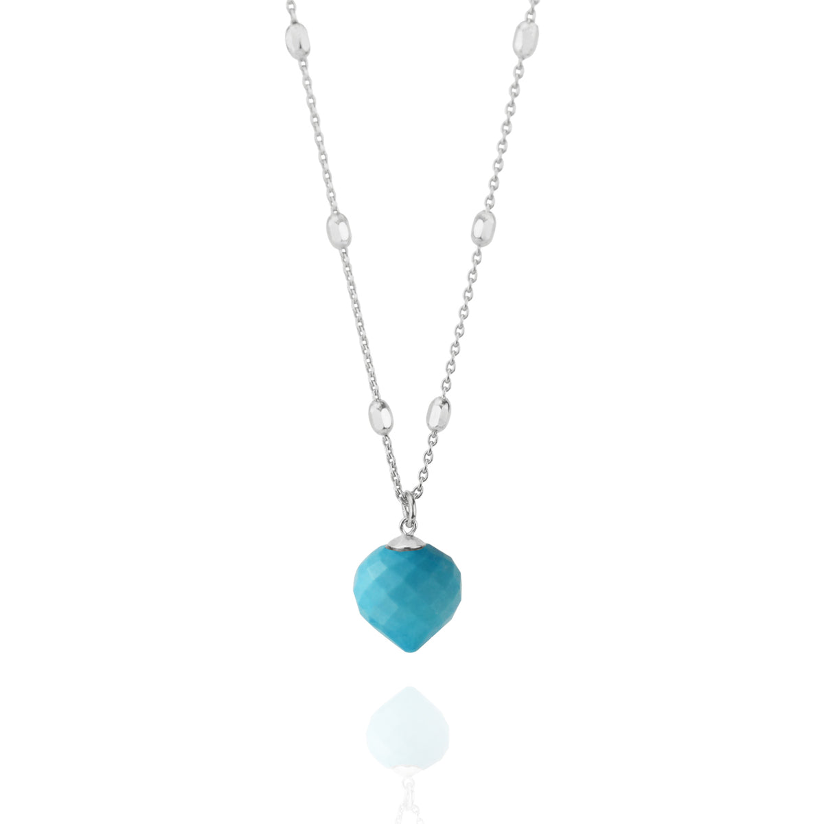 Minaret Pendant with Satellite Chain Necklace