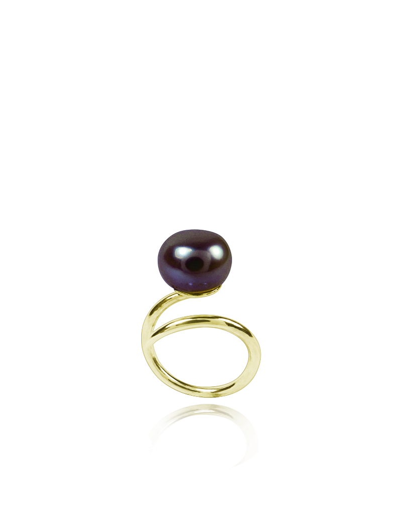 White Pearl Warrior Ring