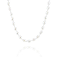 Faceted Bead & Pearl Necklace