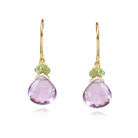 Dainty Gem Drop Earrings