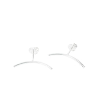 Curved Stud Earrings