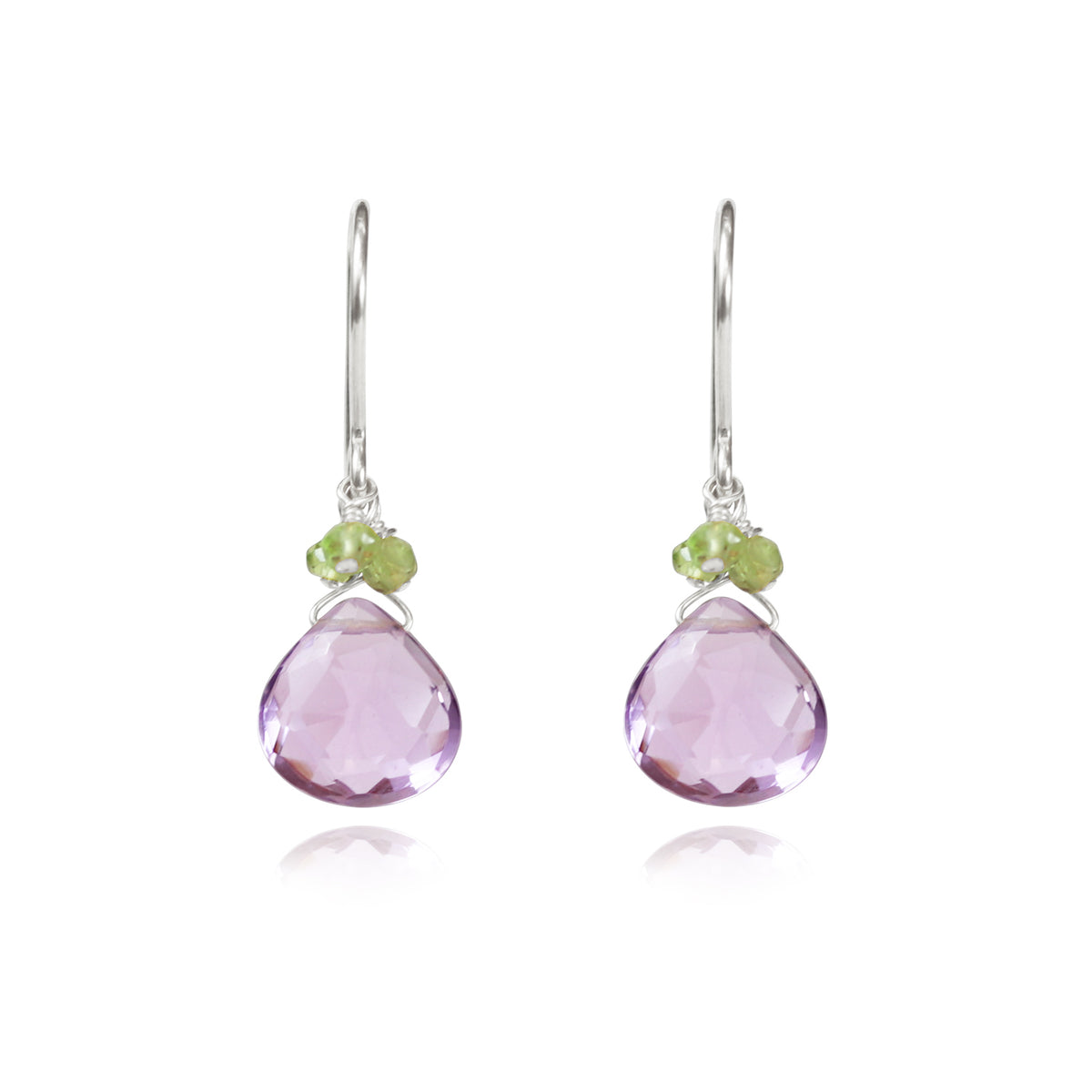 Dainty Gem Drop Earrings